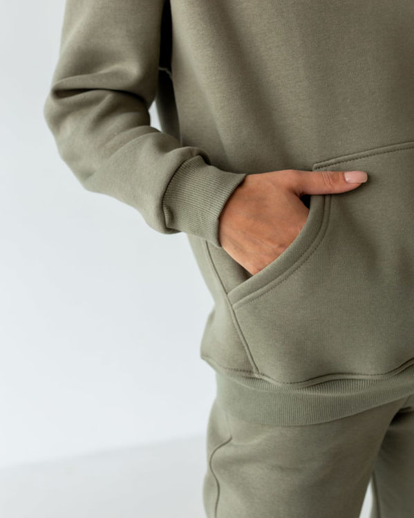  Зображення Жіночий спортивний костюм утеплений на флісі 