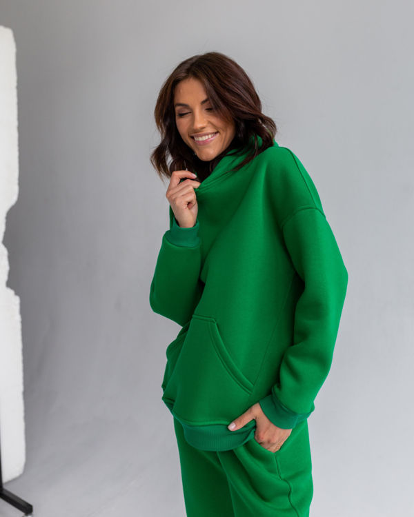  Зображення Жіночий спортивний костюм утеплений на флісі 