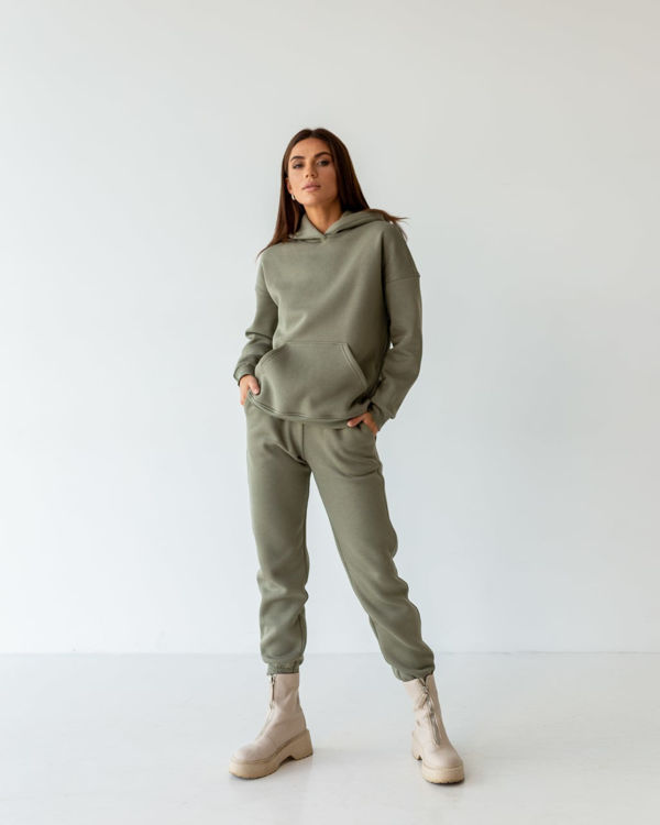  Зображення Спортивний костюм утеплений на флісі (батал) 