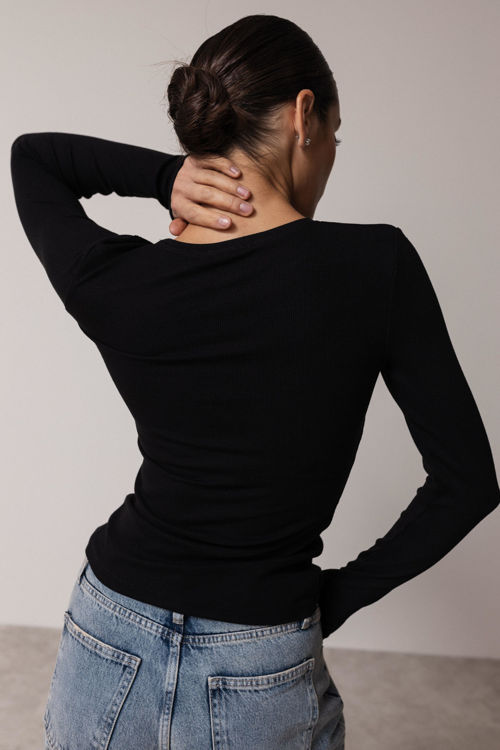  Зображення Лонгслив в рубчик 