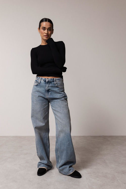  Зображення Лонгслив в рубчик 