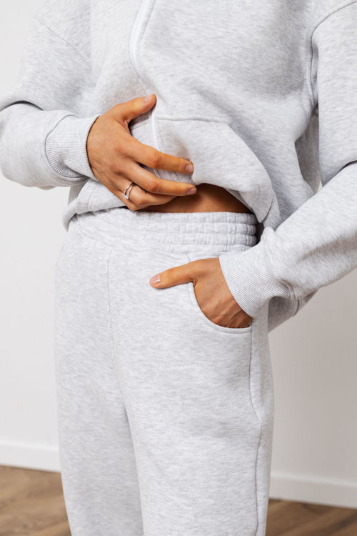  Зображення Обʼємні джогери утеплені на резинці внизу 