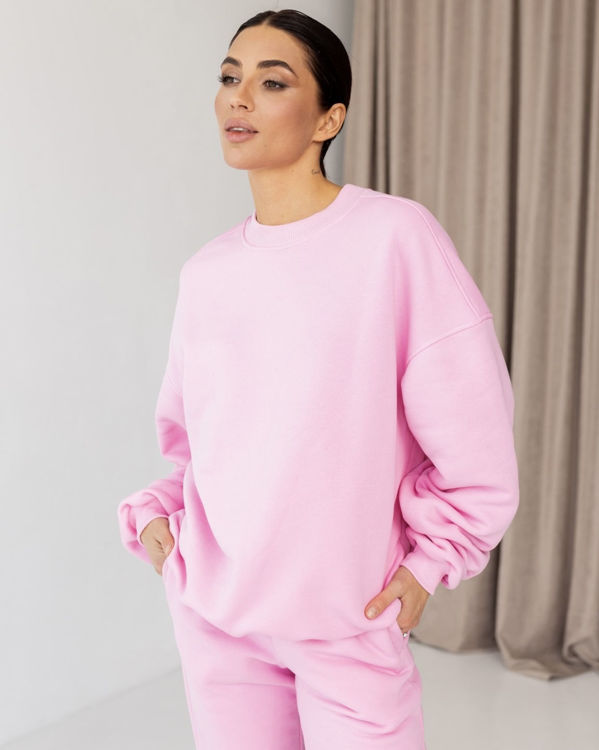  Зображення Об’ємний утеплений світшот на флісі 