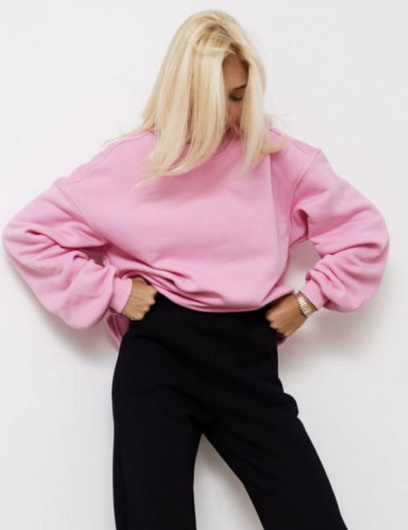  Зображення Об’ємний утеплений світшот на флісі 