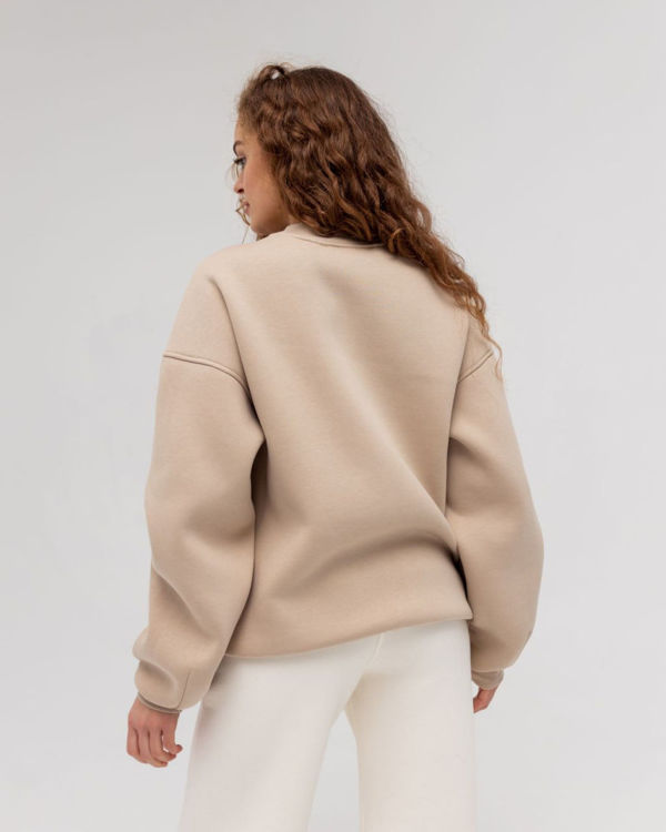  Зображення Об’ємний утеплений світшот на флісі 