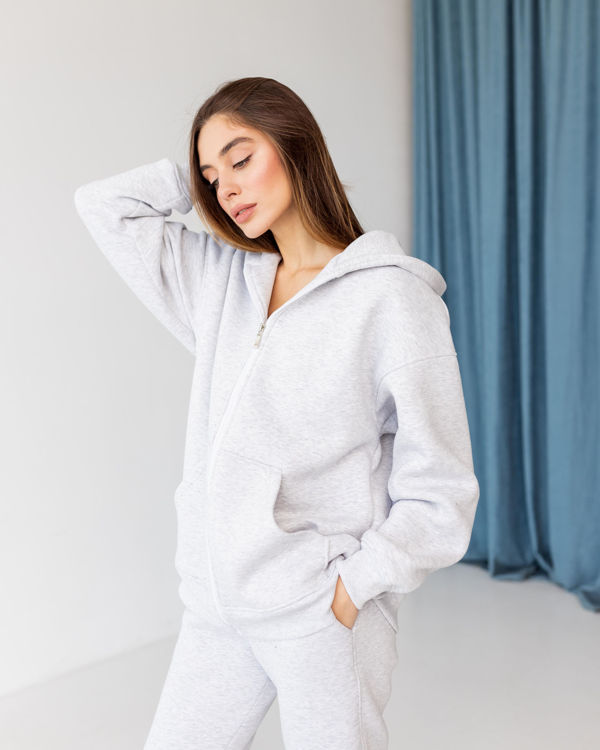  Зображення Об’ємне худі на флісі 