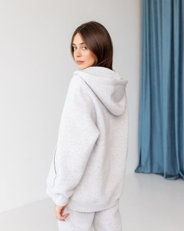  Зображення Об’ємне худі на флісі 