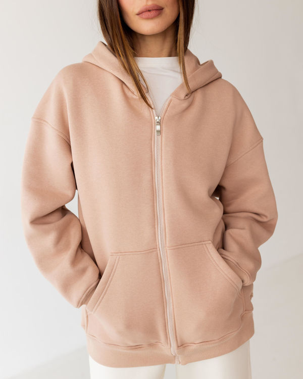  Зображення Об’ємне худі на флісі 