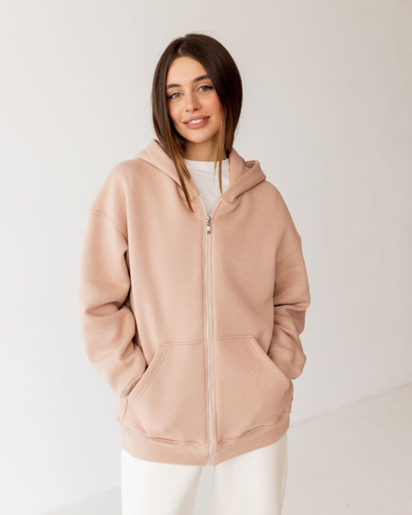  Зображення Об’ємне худі на флісі 