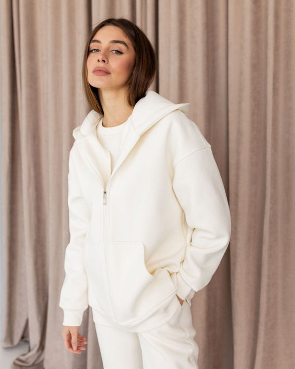  Зображення Об’ємне худі на флісі 