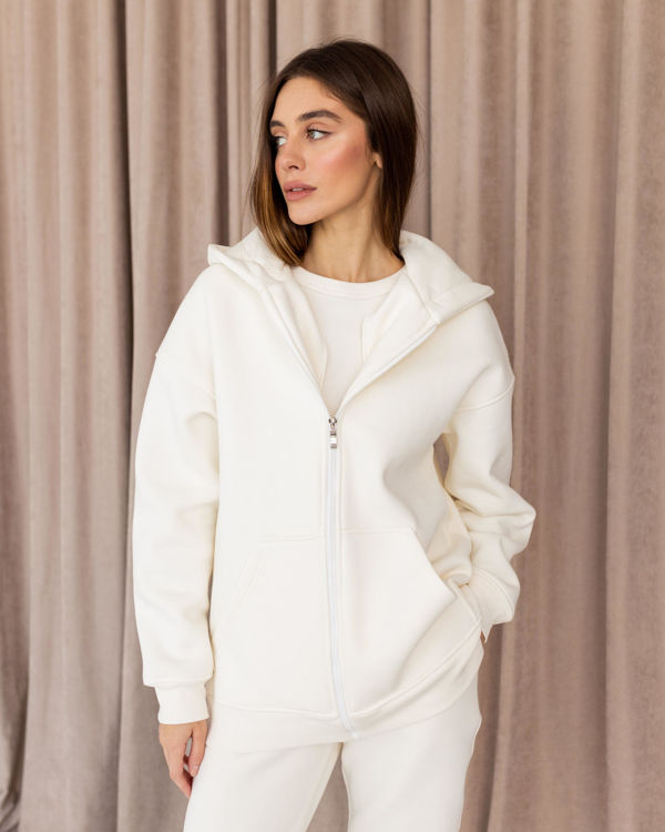  Зображення Об’ємне худі на флісі 