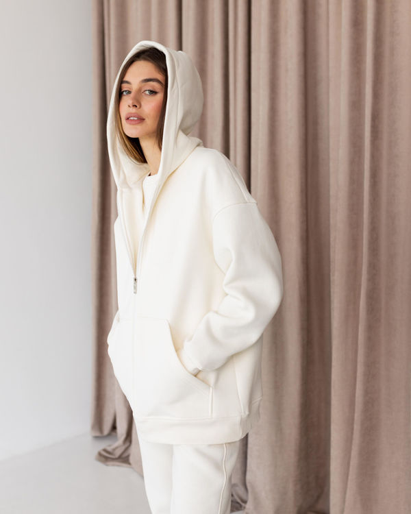  Зображення Об’ємне худі на флісі 