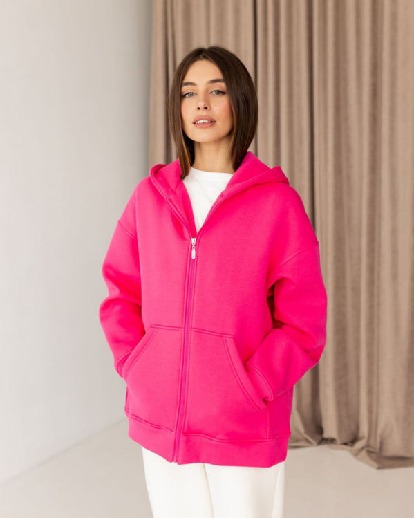  Зображення Об’ємне худі на флісі 