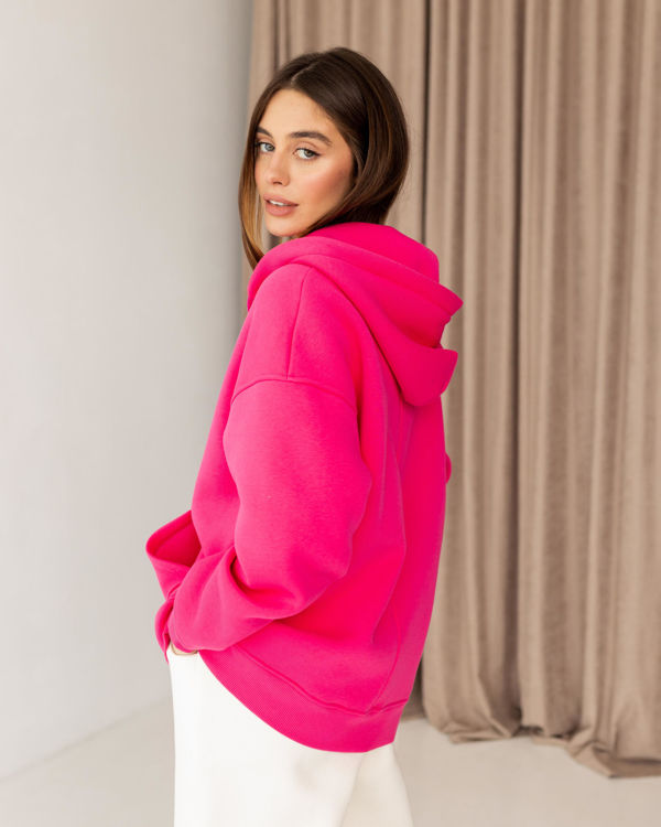  Зображення Об’ємне худі на флісі 