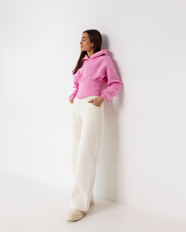  Зображення Худі з корсетом на талії (утеплене) 