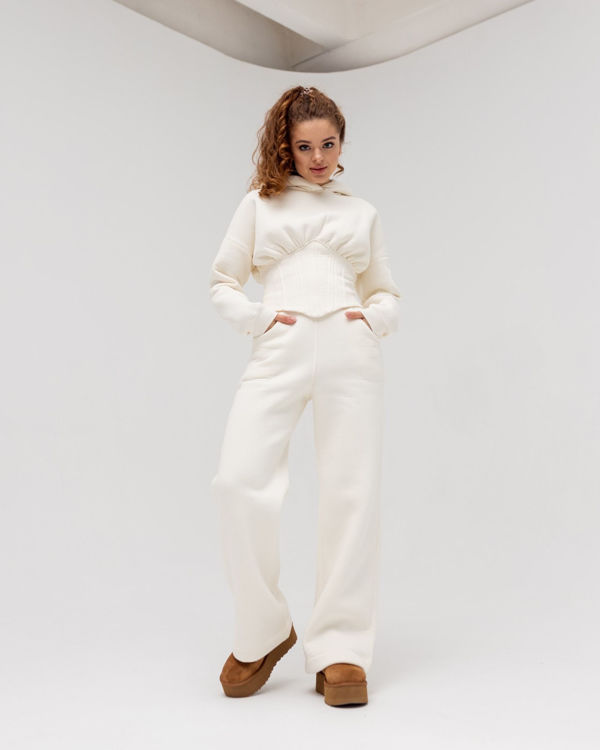  Зображення Штани спортивні палаццо (утеплені) 