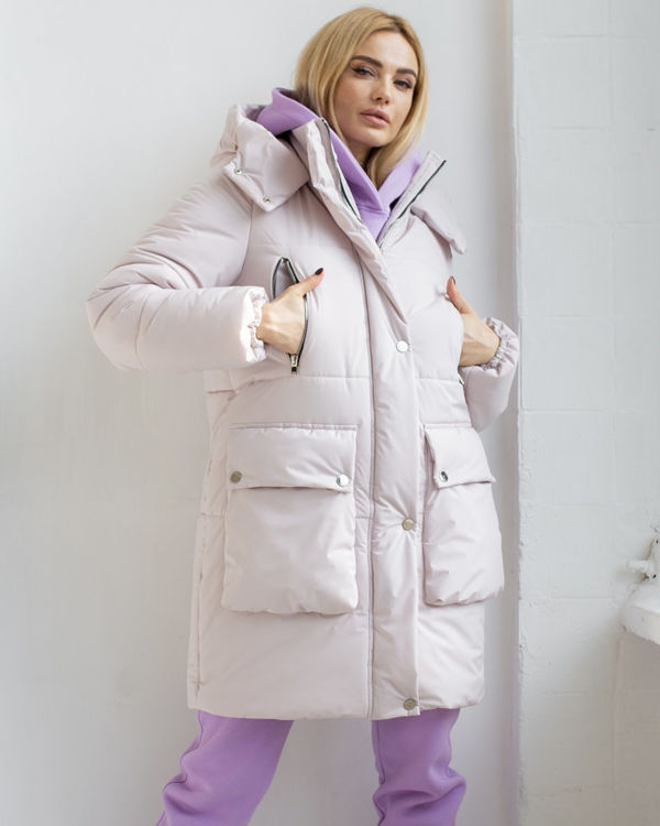  Зображення Жіноча зимова куртка пуховик 