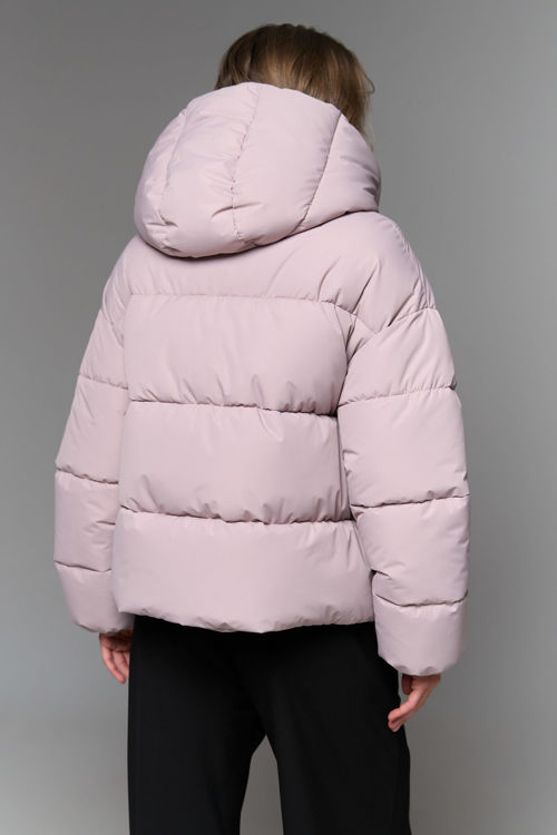  Зображення Куртка - пуфер лілового кольору 
