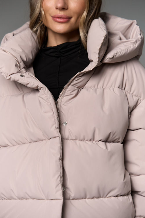  Зображення Куртка - пуфер з відстібним капюшоном 