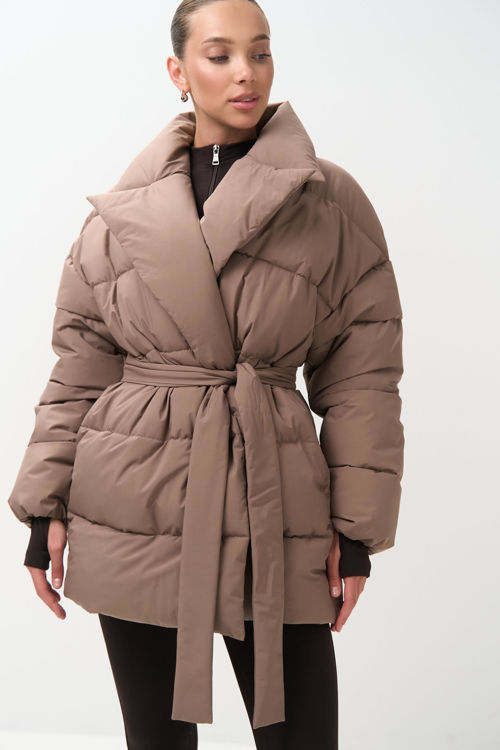  Зображення Куртка -пуфер на запах (М та L розміри) 