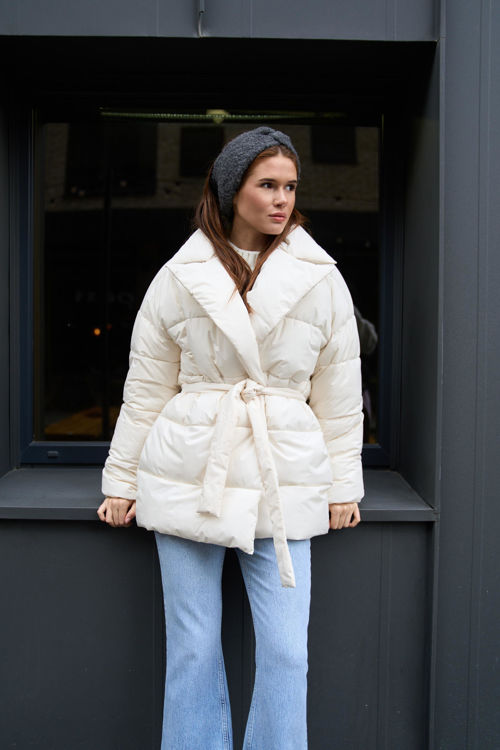  Зображення Куртка -пуфер на запах 