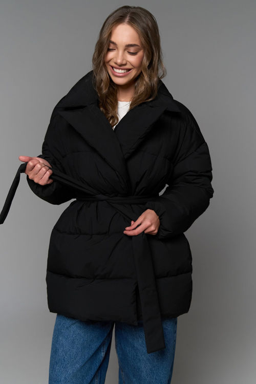  Зображення Куртка -пуфер на запах 