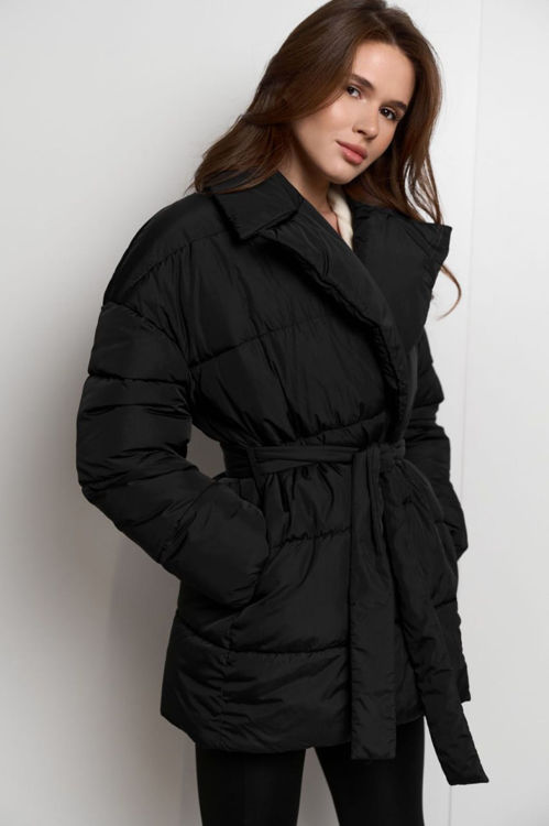  Зображення Куртка -пуфер на запах 