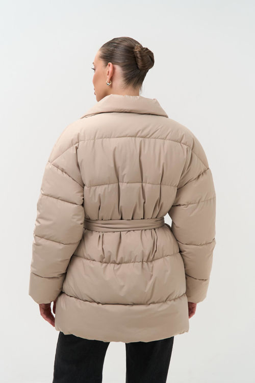  Зображення Куртка -пуфер на запах 