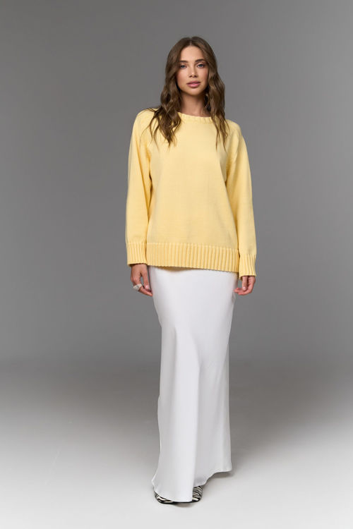  Зображення Светр вʼязаний вільного крою 