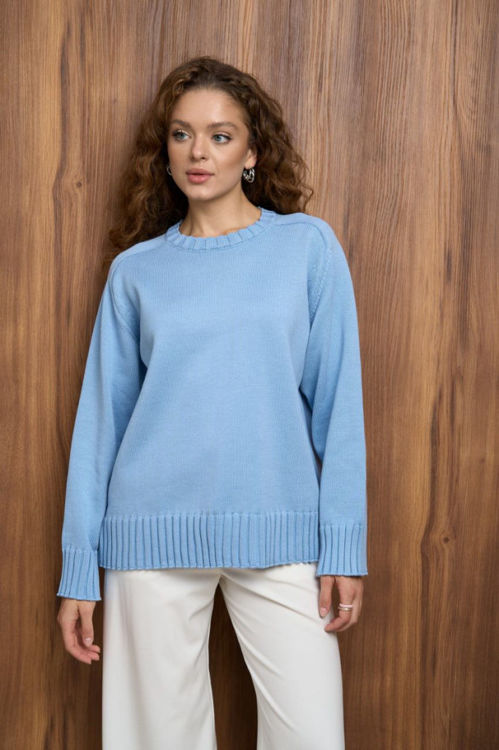  Зображення Светр вʼязаний вільного крою 