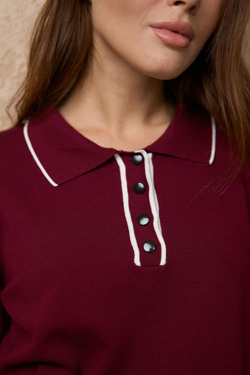  Зображення Джемпер поло жіночий 