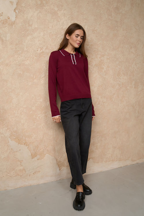  Зображення Джемпер поло жіночий 