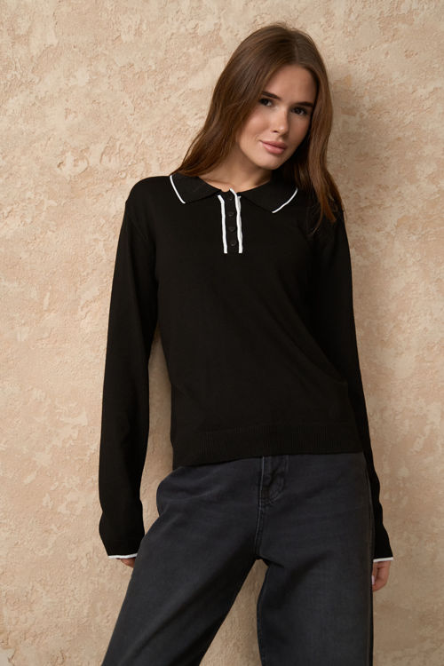  Зображення Джемпер поло жіночий 