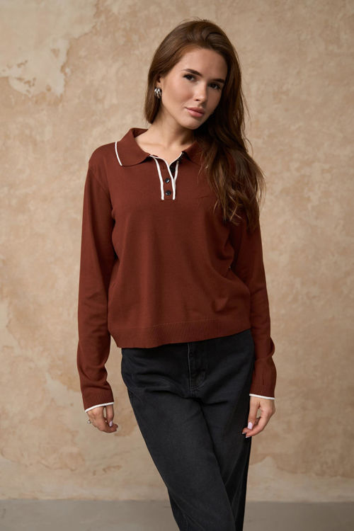  Зображення Джемпер поло жіночий 