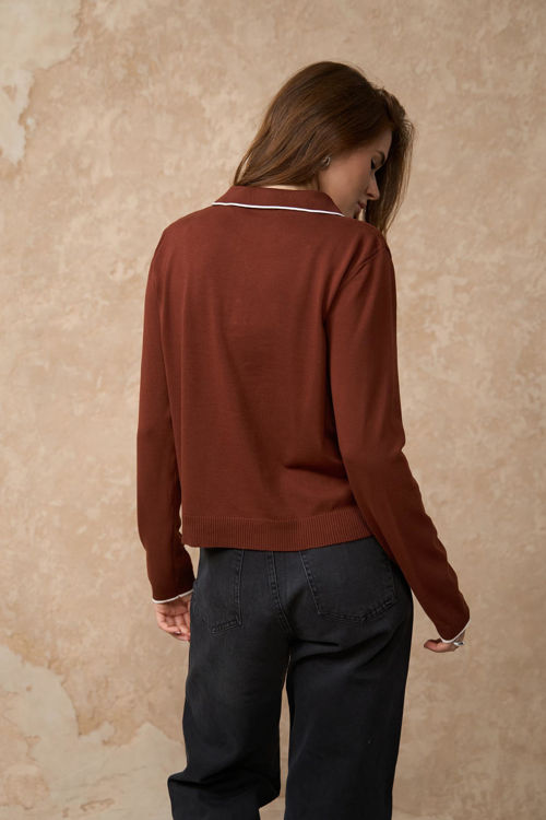  Зображення Джемпер поло жіночий 