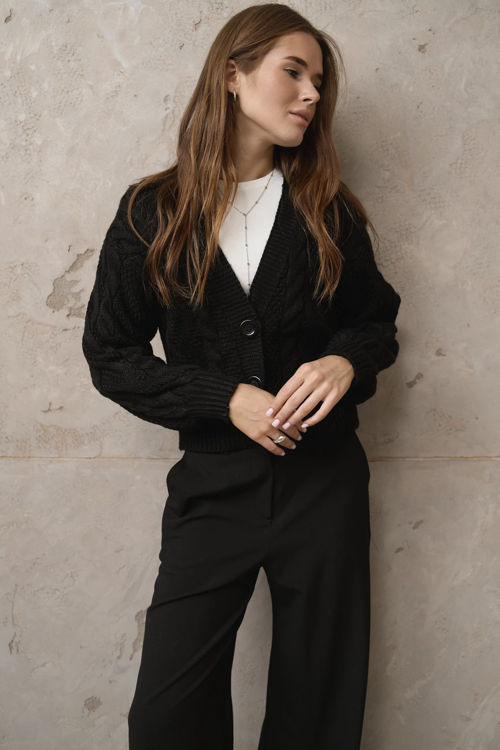  Зображення Кардиган вʼязаний вкорочений 