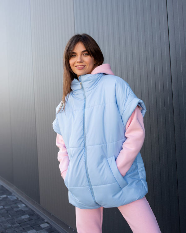  Зображення Куртка- жилет із знімними рукавами 