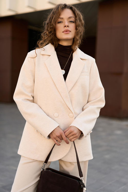  Зображення Жіночий подовжений  жакет 