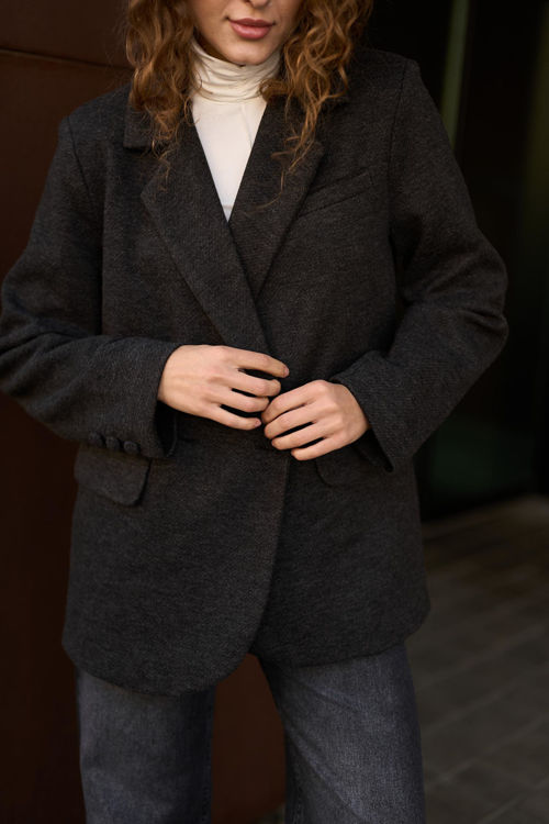  Зображення Жіночий подовжений  жакет 