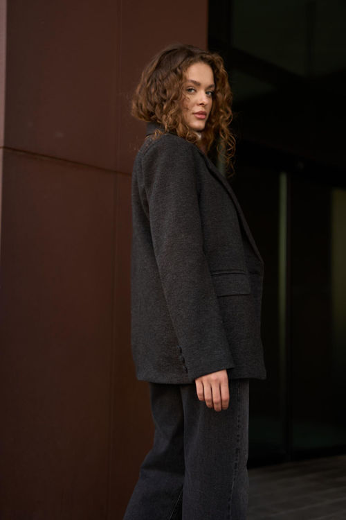  Зображення Жіночий подовжений  жакет 