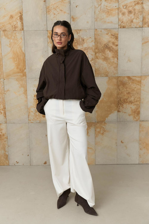  Зображення Куртка-вітровка з обʼємними рукавами 