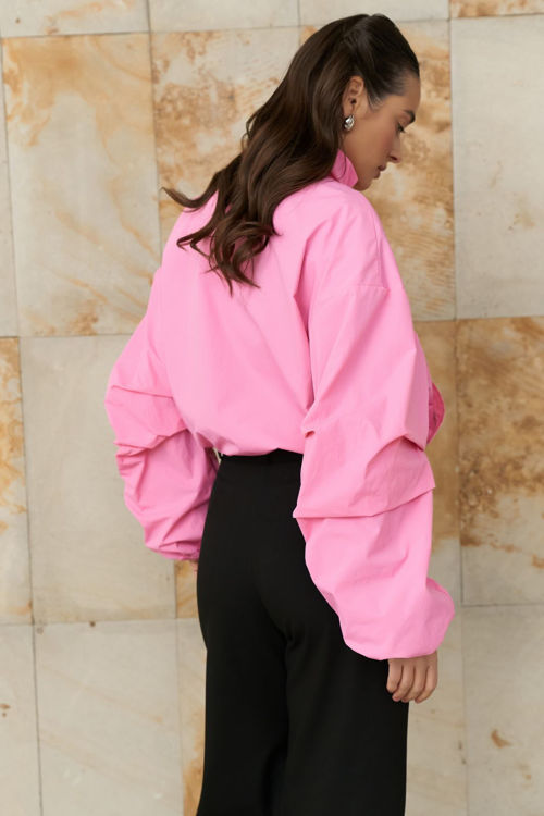  Зображення Куртка-вітровка з обʼємними рукавами 