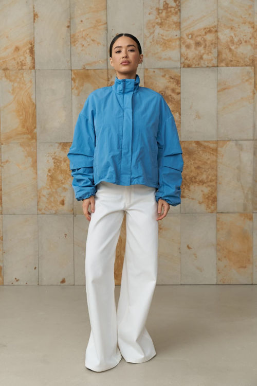  Зображення Куртка-вітровка з обʼємними рукавами 