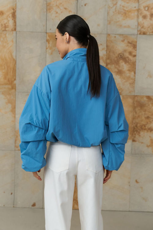  Зображення Куртка-вітровка з обʼємними рукавами 