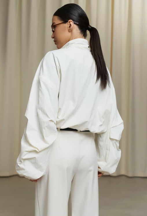  Зображення Куртка-вітровка з обʼємними рукавами 