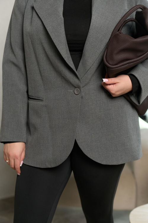  Зображення Жіночий оверсайз жакет 