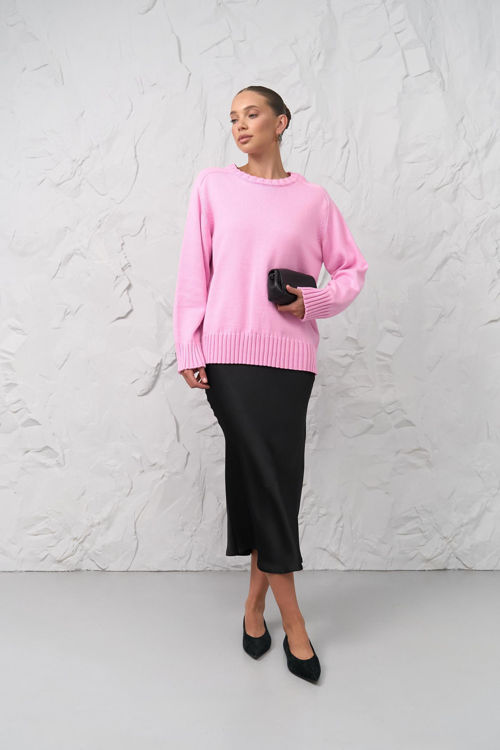  Зображення Спідниця сатинова в довжині міді 