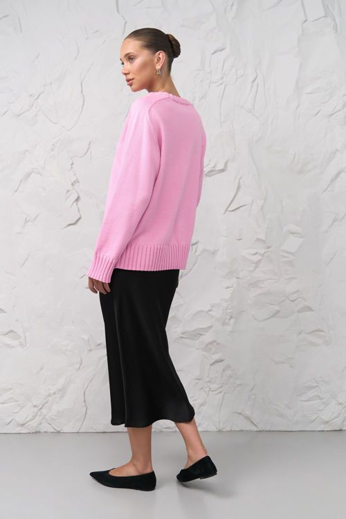  Зображення Спідниця сатинова в довжині міді 