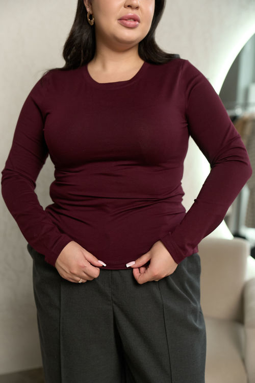  Зображення Лонгслив базовий (XL, 2XL, 3XL) 