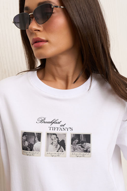  Зображення Оверсайз футболка зі стрейч куліру  “Tiffany” 